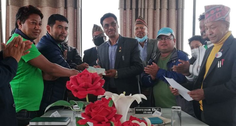 विपद कोषमा तपाइहाम्रो सहकारीको ५५ हजार सहयोग 